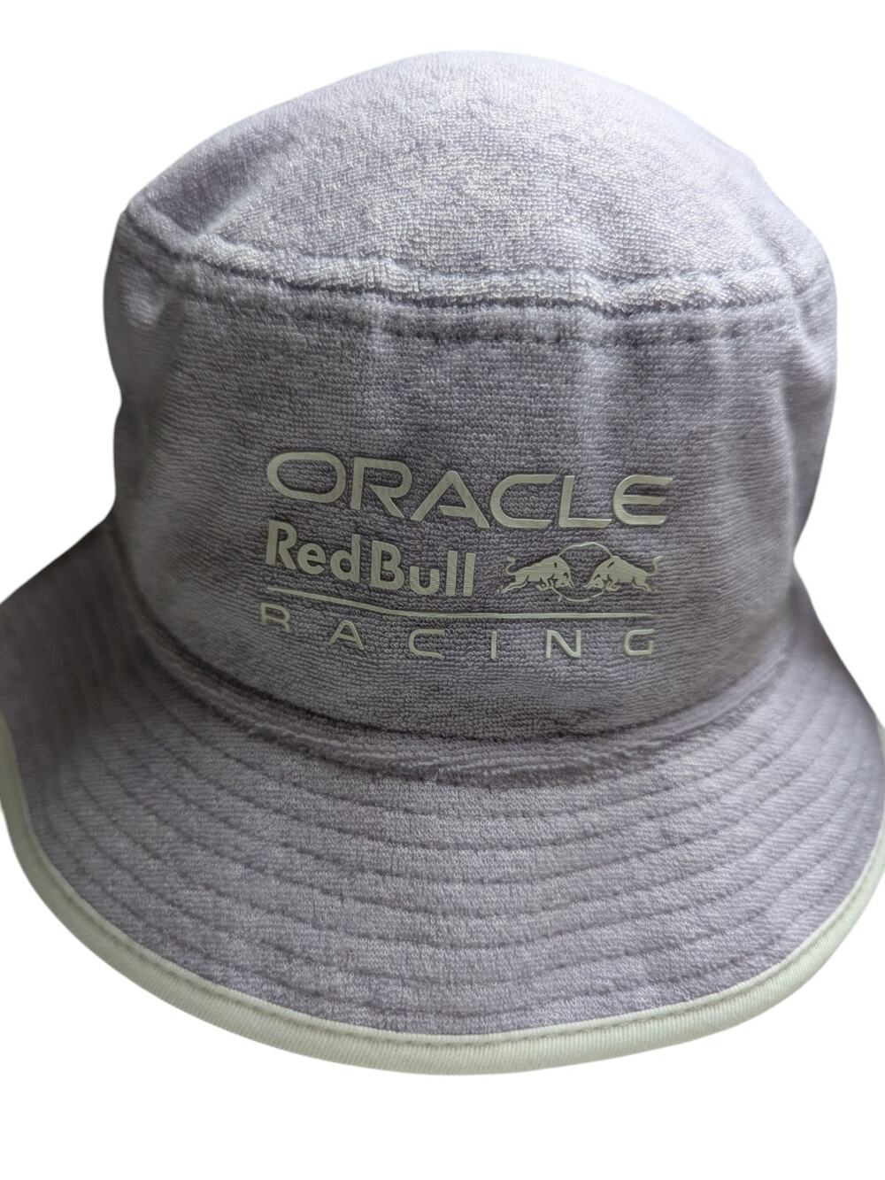 Red Bull Racing F1 Miami Tapered Bucket Hat Pastel Lilac Adult NEW NWT